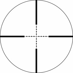 Center Point Scopes Mil Dot Chart