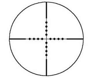 Mil-dot reticle